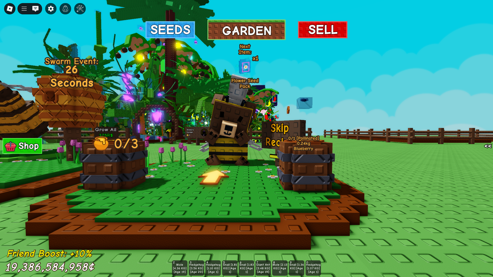 All Items You Can Craft at Bear Chef in Grow a Garden Roblox (Full List)
